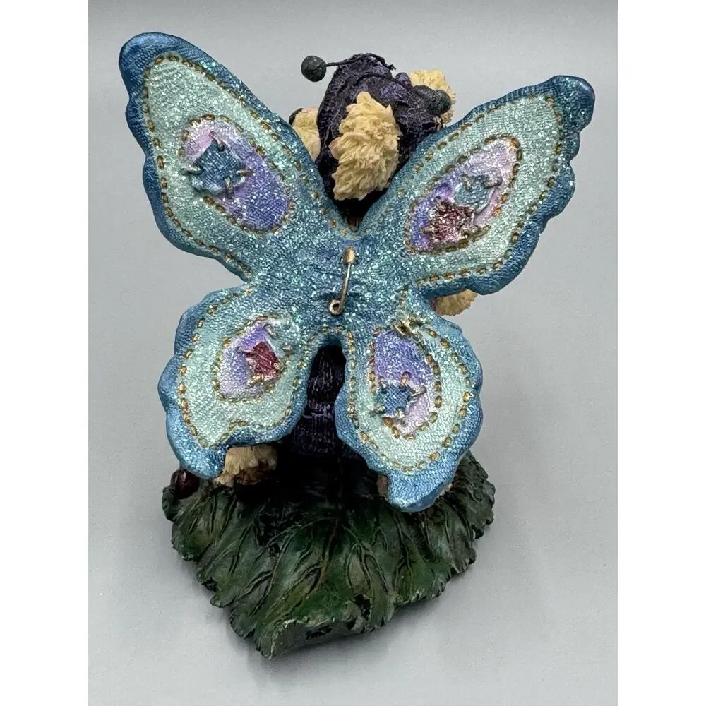 Boyds Bear Flutter B. Bye Flights of Fancy Butterfly Resin Figurine 227750